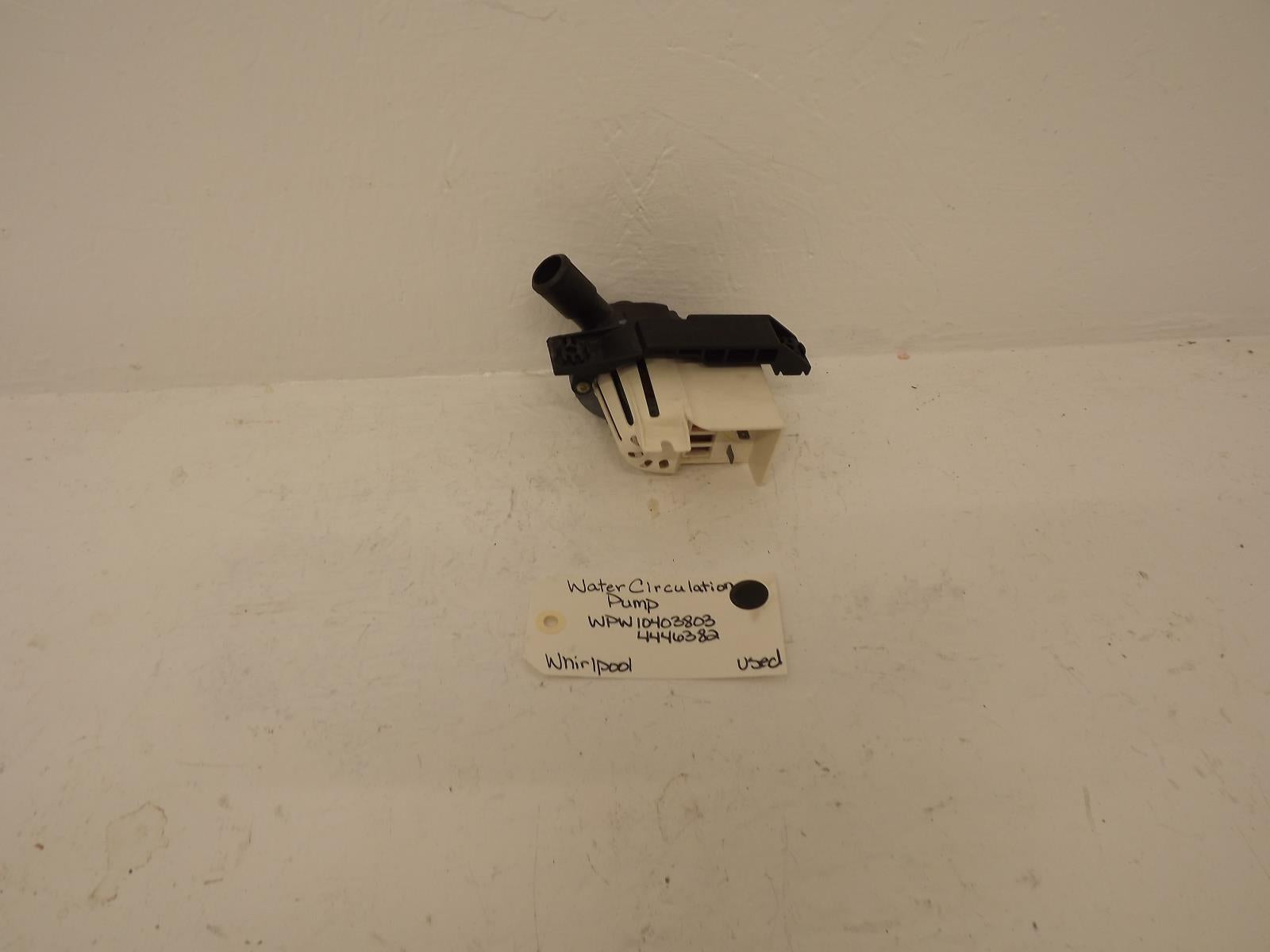 Whirlpool Washer WPW10403803 4446382 Water Circulation Pump Used Whirlpool Washer WPW10403803 4446382 Water Circulation Pump Used